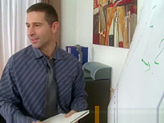 Bad secretary punished with spanking and anal sex