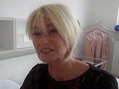 Granny Franziska masturbating