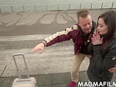 Lost tourist ends up with all her holes filled