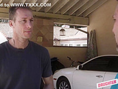 Two horny guys are fucking Ava Parker and Summer Day, while in the prison cell