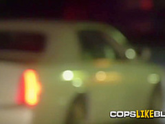 MILF goes undercover to fuck with all the black criminals she finds