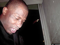 Horny, black guy is fucking his best friend's chick, in the middle of the night