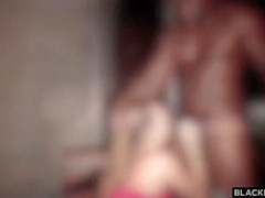 Horny, black guy is fucking his best friend's chick, in the middle of the night