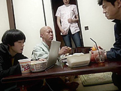 Japanese chick is getting fingerfucked in the locker room and getting nailed in a doggy position