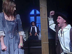 Jury double penetration fuck witch slut