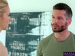 Small tits teen wants some big penis but she found it