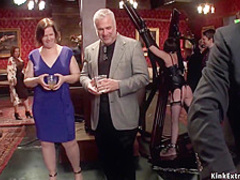 Orgy whip and fuck of hot slaves