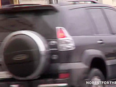 Slutty, amateur babe is getting DP from her friends, while her boyfriend is out of town