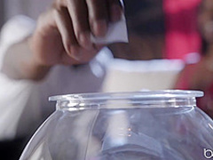 Kimber Woods always wanted to have sex with a black guy, so one day it has happened