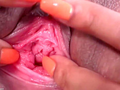 Smoking hot, ebony babe in a tight dress, Anya Ivy is in the mood to masturbate