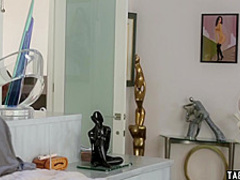 Bisexual squirter stepsister teaching her stepbros wife