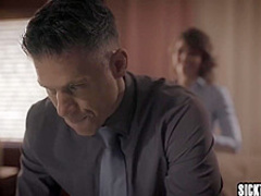 Tanned petite MILF is ready for a hardcore anal sex