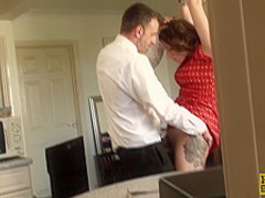 av4 avs73n - British MILF is a submissive penis warmer