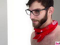 Teen stepsister lets stepbrother finger her tight pussy