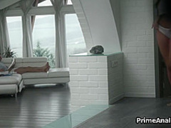 Licking big tits and amazing butt hole