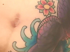 Horny xxx video Tattoo fantastic , it's amazing