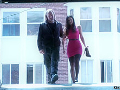 Chained MILF trainee hard fucked