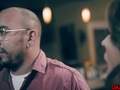 Mature MILF cheats on husband with teenaged peeping boy