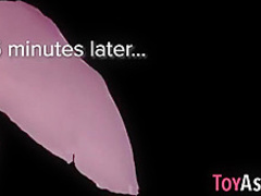 Cock sucking lil asian teen gets fingered