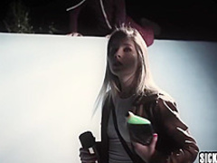 Sexy teen got caught by a perverted cops LP officers