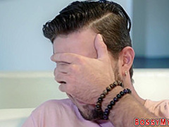 Asian milf gets railed and rubs