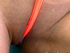 Asian MILF knows how to behave in front of camera