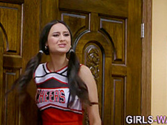 Teen lesbians licking and fingering