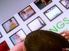 Casting sex with a super hot blonde babe