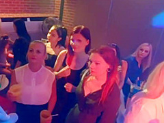 Hot ladies are having casual sex with strangers during a private party in the night club