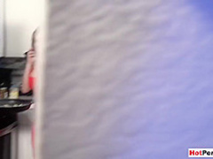 MILF stepmom gives me a BJ and lets me fuck her boobs