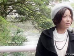 Asian brunette is quite good at blowjobs and likes to have casual sex with varius strangers