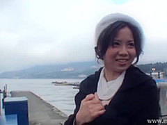 Asian brunette is quite good at blowjobs and likes to have casual sex with varius strangers