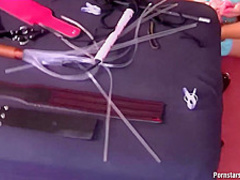 Hot blonde lesbian is into domination as much as her brunette girlfriend is into submission