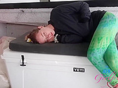 Fresh teen with soft lips is getting nailed early in the morning, before going to school