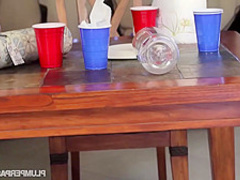 After Party Dildo Stuffing