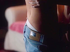 Belle Claire is giving a deep blowjob to her ex, while he is licking her pussy