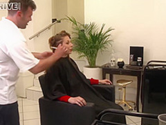 Antonia Sainz is getting a full makeover that includes a facial cumshot and a blowjob