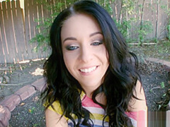 Sexual brunette floozy madelyn monroe gets screwed hardcore