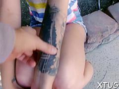 Sexual brunette floozy madelyn monroe gets screwed hardcore