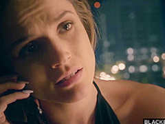 Tori Black is eagerly sucking a big, black dick and getting fucked all night long