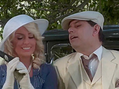 Bonny and Clide are fucking in the nature in the middle of a nice day