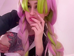 Flame Jade Demon Slayer Mitsuri Kanroji Music Video Compilation