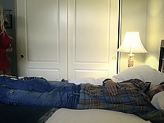 Gorgeous blonde woman with big tits, Bridgette B fucked a guy she has just met