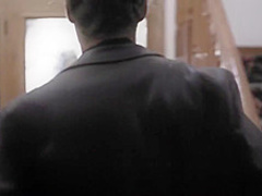 Perverted brunette MILF knows how to seduce a crazy guy