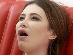 Asian anally pounded for cum on butthole
