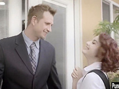 Dirty guy gaped babes tight asshole with his penis