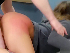 Slutty teenie was taken in anus asylum for painful treatment