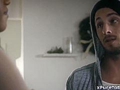 Stunning Amazonian babe Ashleigh Aleigh fucked