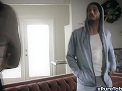 Stunning Amazonian babe Ashleigh Aleigh fucked