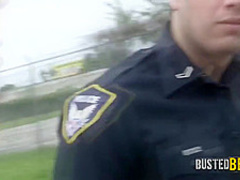 A big black and fat cock are what horny cops love to suck and fuck after arresting a black dude